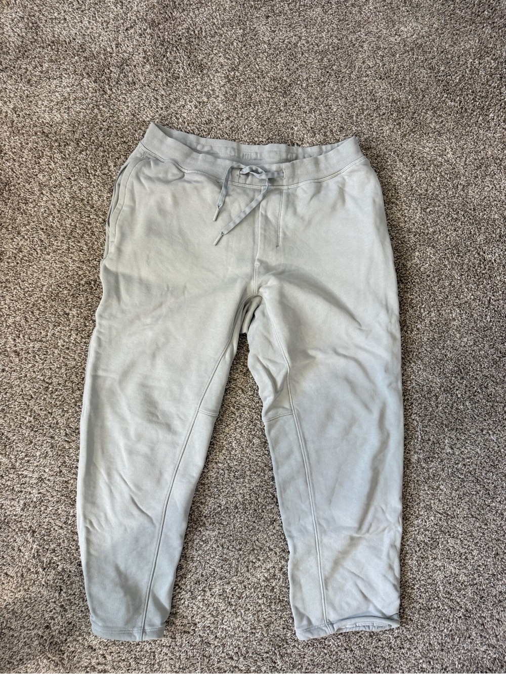 Lululemon Steady State Pant Sz L Light Grey